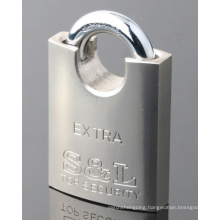 Nickel Plated Vane Shackle Protected Padlock (NSP)